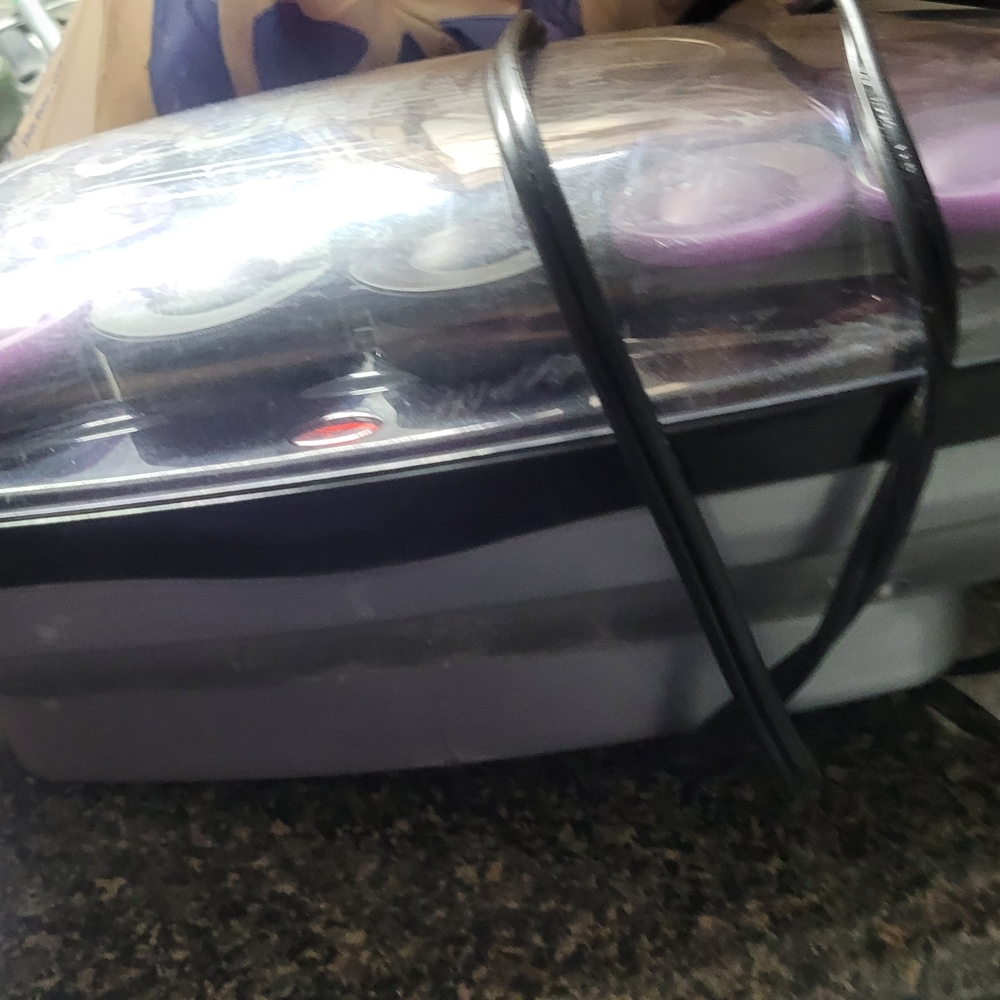 Purple Hair Roller Set